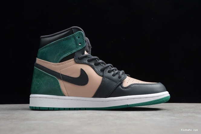 Beige AH7389-203 High Bio Jordan Retro 1 Air Mystic Green Anthracite 0811